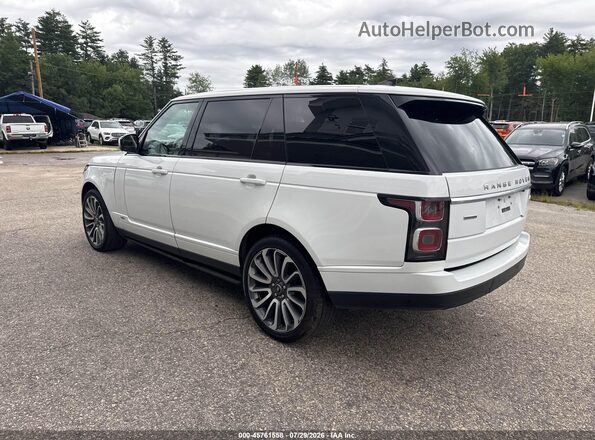 SALGS5RE3JA380542 2018 LAND ROVER RANGE ROVER White Rear left