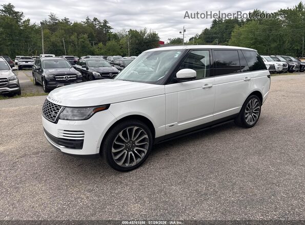 SALGS5RE3JA380542 2018 LAND ROVER RANGE ROVER White Front left