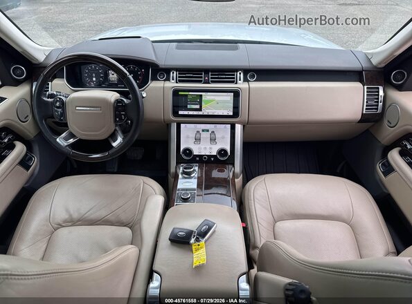 SALGS5RE3JA380542 2018 LAND ROVER RANGE ROVER White Front view