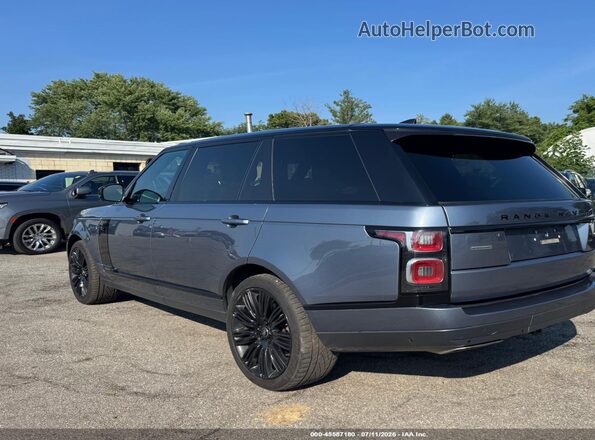 SALGS5RE3KA541540 2019 LAND ROVER RANGE ROVER Blue Tył lewy