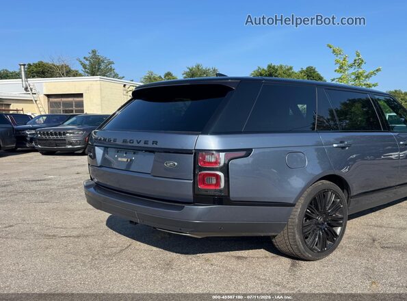 SALGS5RE3KA541540 2019 LAND ROVER RANGE ROVER Blue Tył prawy