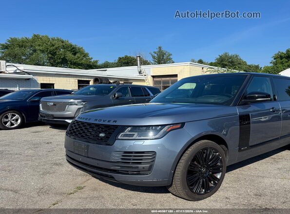 SALGS5RE3KA541540 2019 LAND ROVER RANGE ROVER Blue Przód lewy
