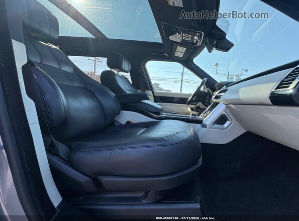 SALGS5RE3KA541540 2019 LAND ROVER RANGE ROVER Blue Widok wnętrza z przodu