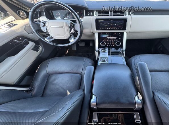 SALGS5RE3KA541540 2019 LAND ROVER RANGE ROVER Blue Widok naklejki z numerem VIN