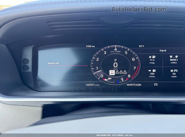 SALGS5RE3KA541540 2019 LAND ROVER RANGE ROVER Blue Widok tylnych siedzeń