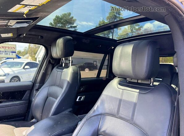 SALGS5RE3KA561190 2019 LAND ROVER RANGE Black ხელსაწყოთა პანელის ხედი