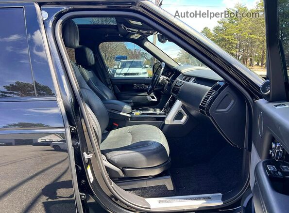 SALGS5RE3KA561190 2019 LAND ROVER RANGE Black წინა ხედი