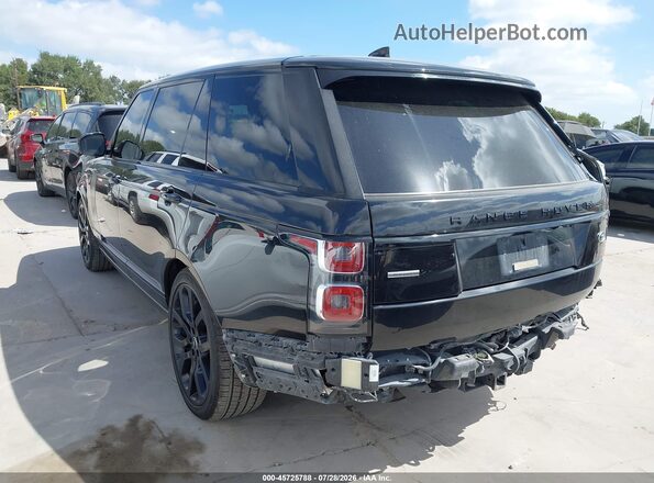 SALGS5RE5JA391915 2018 LAND ROVER RANGE ROVER Черный Задняя левая четверть