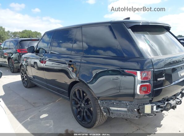 SALGS5RE5JA391915 2018 LAND ROVER RANGE ROVER Черный Панорамный вид салона 360°