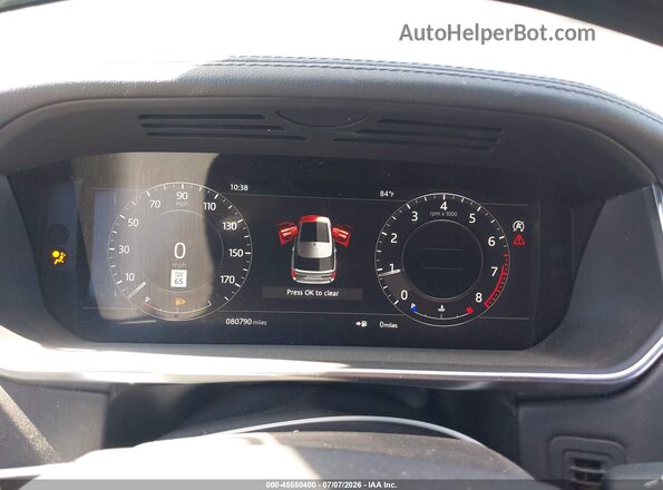 SALGS5RE5KA521631 2019 LAND ROVER RANGE ROVER Black უკანა სავარძლების ხედი