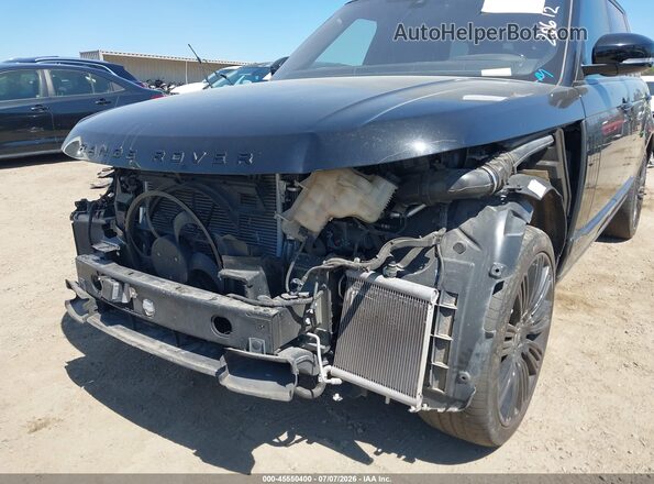 SALGS5RE5KA521631 2019 LAND ROVER RANGE ROVER Black წინა ხედი