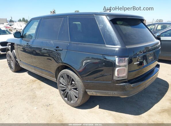 SALGS5RE5KA521631 2019 LAND ROVER RANGE ROVER Black უკანა მარცხენა