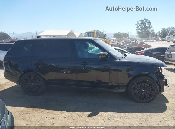 SALGS5RE5KA521631 2019 LAND ROVER RANGE ROVER Black უკანა სალონის ხედი