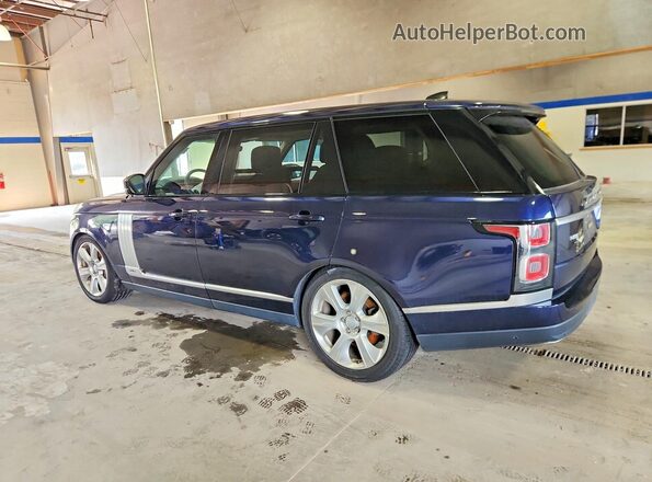 SALGS5RE5KA557187 2019 LAND ROVER RANGE Blue უკანა მარცხენა