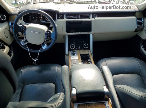 SALGS5RE5KA557187 2019 LAND ROVER RANGE Blue წინა პანელის ხედი