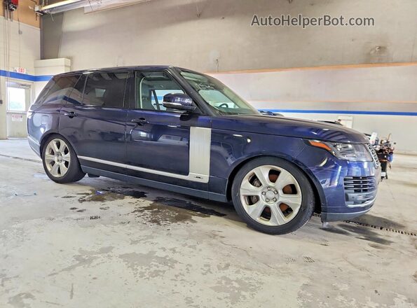 SALGS5RE5KA557187 2019 LAND ROVER RANGE Blue წინა მარჯვენა