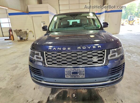 SALGS5RE5KA557187 2019 LAND ROVER RANGE Blue წინა ხედი