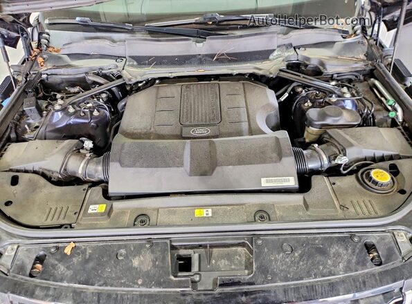 SALGS5RE5KA557187 2019 LAND ROVER RANGE Blue ძრავის განყოფილების ხედი