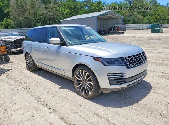 SALGS5SE2LA582012 2020 LAND ROVER RANGE Серебряный Передняя правая четверть