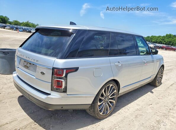 SALGS5SE2LA582012 2020 LAND ROVER RANGE Серебряный Задняя правая четверть