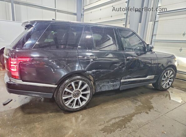 SALGV2EF8GA293880 2016 LAND ROVER RANGE Black უკანა მარჯვენა