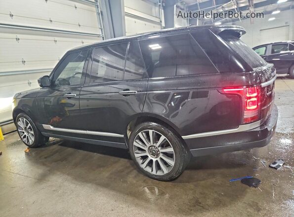 SALGV2EF8GA293880 2016 LAND ROVER RANGE Black უკანა მარცხენა