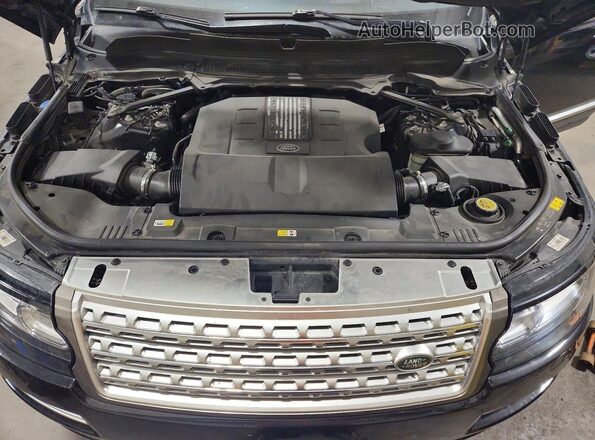 SALGV2EF8GA293880 2016 LAND ROVER RANGE Black ძრავის განყოფილების ხედი