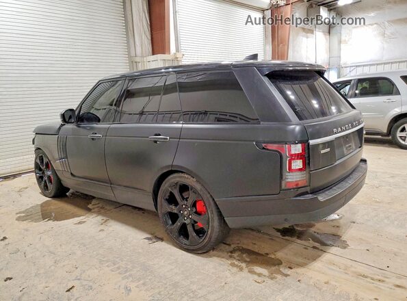 SALGV2FE1HA353134 2017 LAND ROVER RANGE Черный Задняя левая четверть
