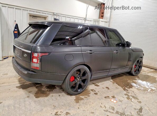 SALGV2FE1HA353134 2017 LAND ROVER RANGE Черный Задняя правая четверть