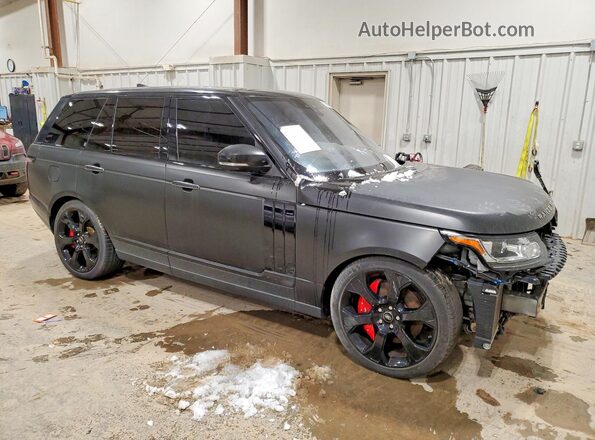 SALGV2FE1HA353134 2017 LAND ROVER RANGE Черный Передняя правая четверть