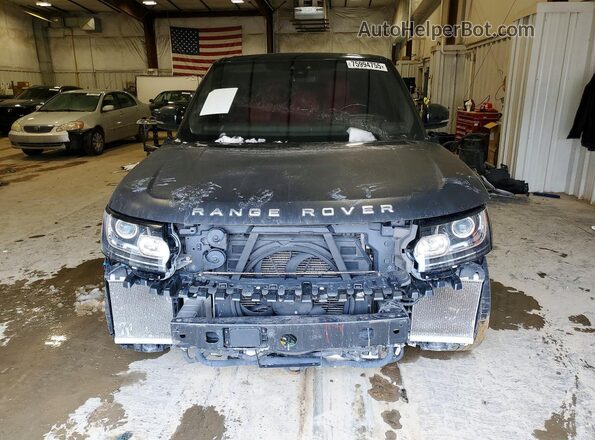 SALGV2FE1HA353134 2017 LAND ROVER RANGE Черный Вид спереди