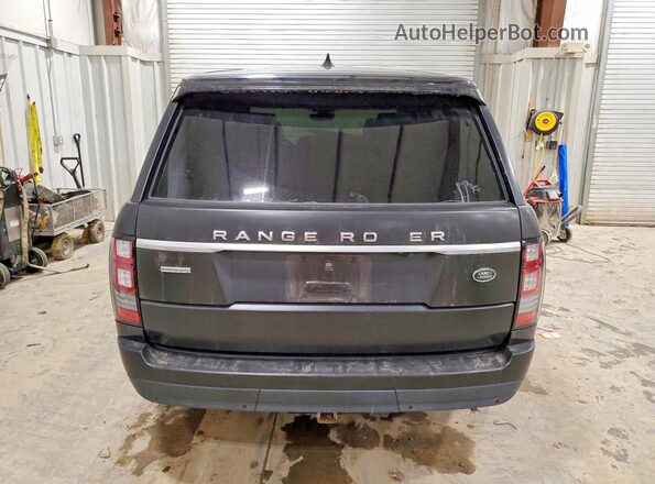 SALGV2FE1HA353134 2017 LAND ROVER RANGE Черный Вид сзади