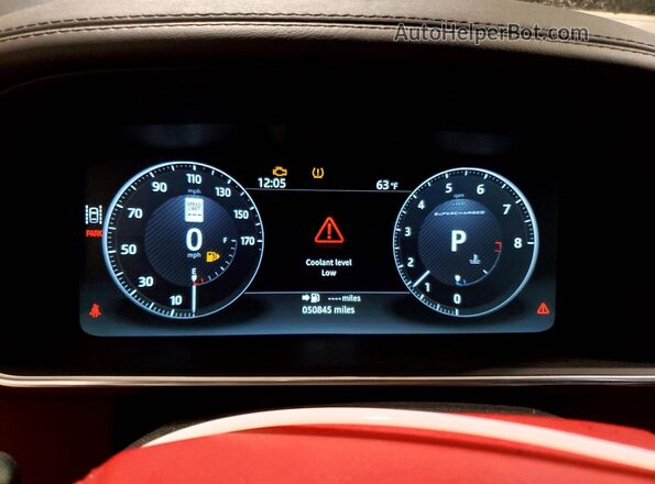 SALGV2FE1HA353134 2017 LAND ROVER RANGE Черный Вид щитка приборов