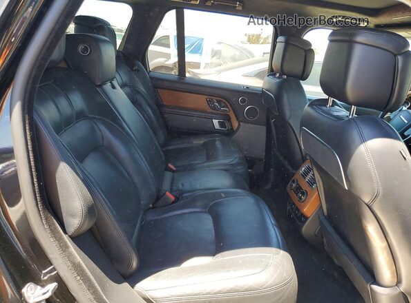 SALGV2RE6KA518128 2019 LAND ROVER RANGE Черный Вид задней части салона