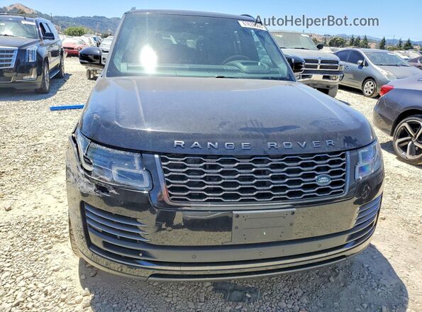 SALGV2RE6KA518128 2019 LAND ROVER RANGE Черный Вид спереди