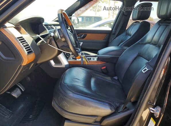 SALGV2RE6KA518128 2019 LAND ROVER RANGE Черный Вид салона спереди