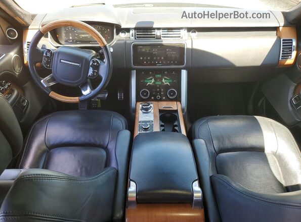 SALGV2RE6KA518128 2019 LAND ROVER RANGE Черный Вид панели приборов