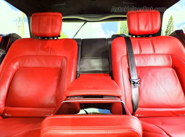 SALGV2SE0LA594200 2020 LAND ROVER RANGE Black Вид задніх сидінь