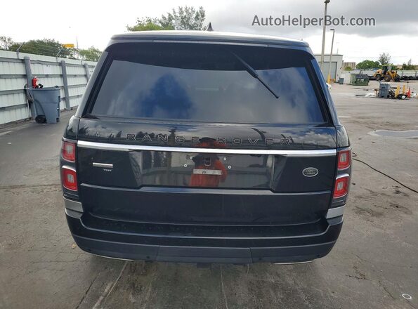 SALGV2SE0LA594200 2020 LAND ROVER RANGE Black Вид ззаду