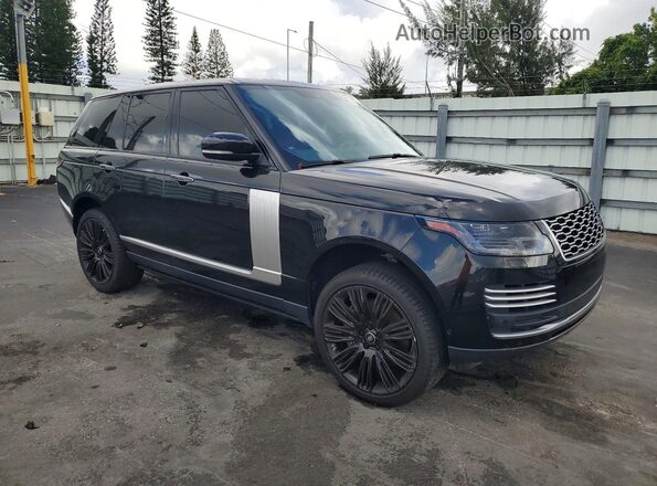 SALGV2SE0LA594200 2020 LAND ROVER RANGE Black Передня права чверть