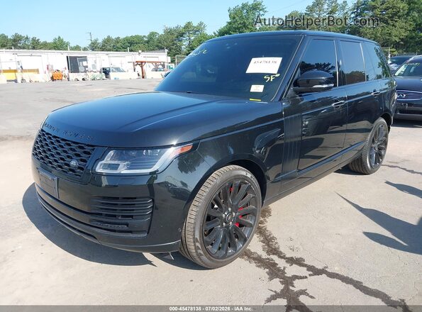 SALGV2SE3LA409055 2020 LAND ROVER RANGE ROVER Black წინა მარცხენა ხედი სამი მეოთხედიდან