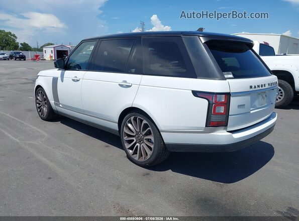 SALGV3EF4GA259912 2016 LAND ROVER RANGE ROVER White Trasero izquierdo