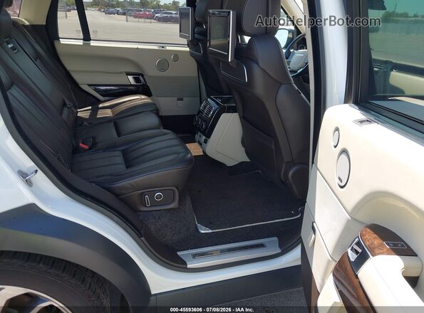 SALGV3EF4GA259912 2016 LAND ROVER RANGE ROVER White Vista de la etiqueta del VIN
