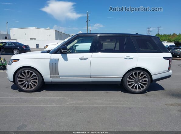 SALGV3EF4GA259912 2016 LAND ROVER RANGE ROVER White Vista interior de 360 grados