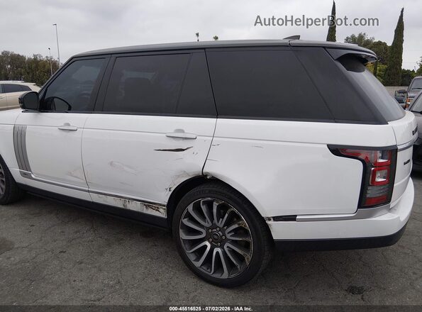 SALGV5FEXHA353084 2017 LAND ROVER RANGE ROVER Белый Вид спереди