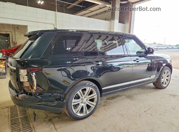 SALGW3EF4GA282636 2016 LAND ROVER RANGE Black Rear right