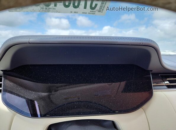SALK19E98RA223159 2024 LAND ROVER RANGE Gray Вид щитка приладів