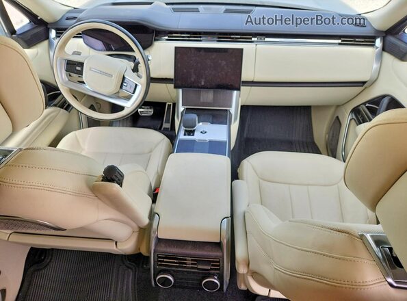 SALK19E98RA223159 2024 LAND ROVER RANGE Gray Вид панелі приладів