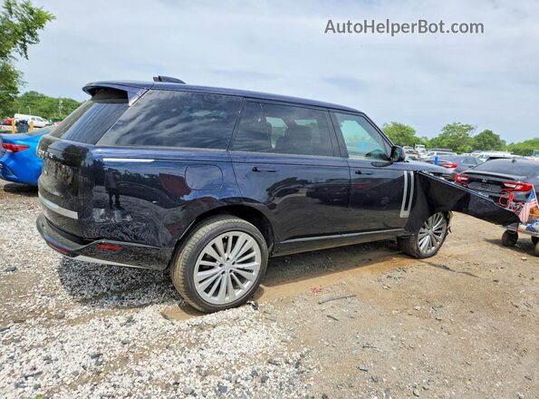 SALK1BE90RA098598 2024 LAND ROVER RANGE Blue Задня права чверть