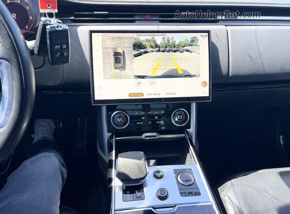 SALKP9E70PA044429 2023 LAND ROVER RANGE Black Հետևի նստատեղերի տեսք